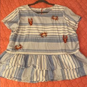 Women’s Peplum Shirt